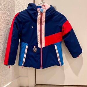 Obermeyer Kids Puffer Livia Jacket - Blue, Red, Pink